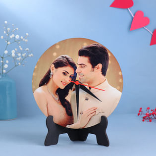 Timeless Love Personalized Wall Clock
