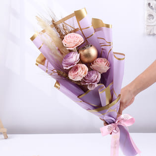 Sola Roses In Lilac Haze