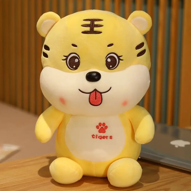 Playful Tiger Plush Toy