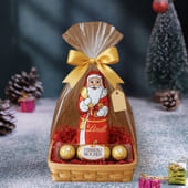 Holiday Santa Chocolate Hamper