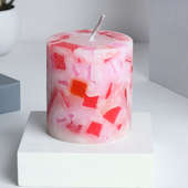 Blush Raspberry 3 inch Candle