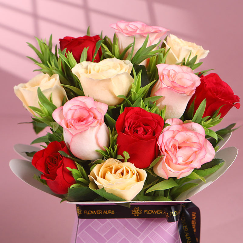 Amazing Mom Rose Box for Mother's Day