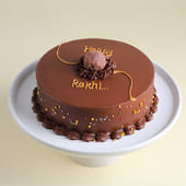 Ferrero Chocolate Rakhi Cake