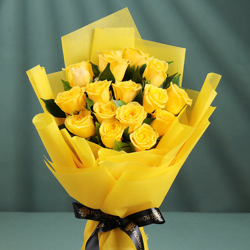 Yellow Rose Bouquet Online