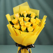 Yellow Rose Bouquet Online