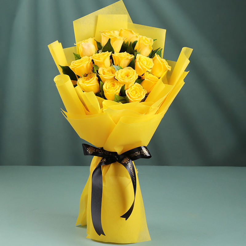 Yellow Rose Bouquet Online