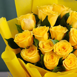 Yellow Rose Bouquet Online