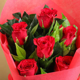 Majestic Bouquet Of Roses: Red Roses Bouquet 
