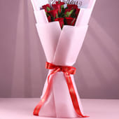 Happy Birthday Bouquet Of Roses