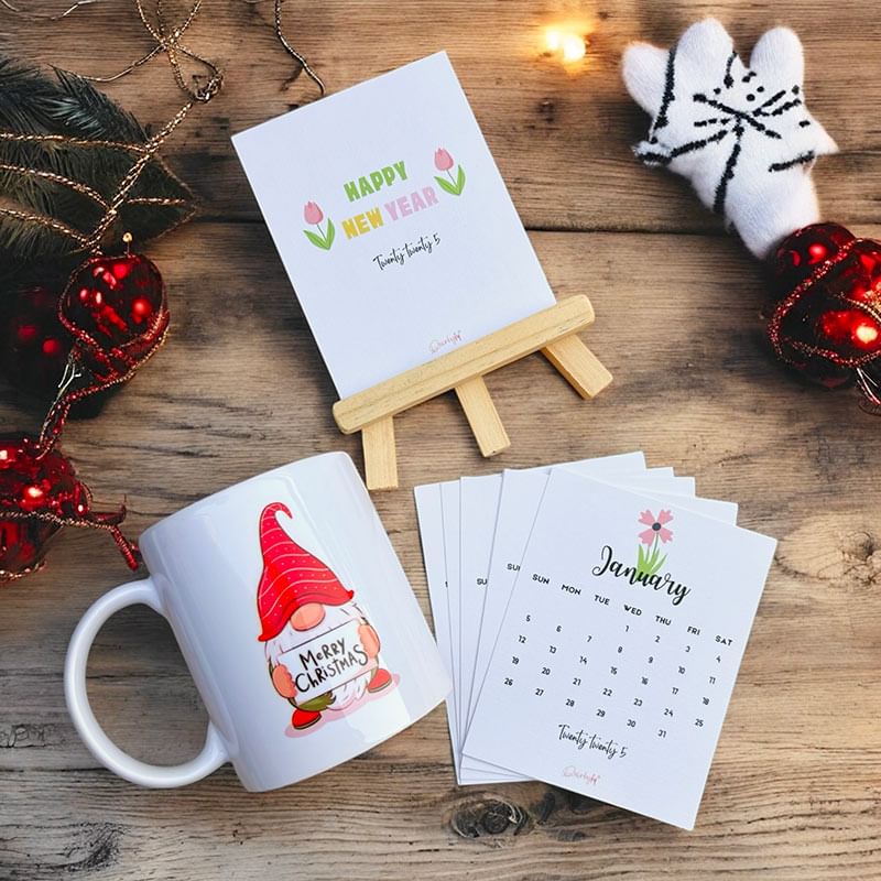 Cheery Mug N Calendar Set