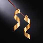 Minimalist Golden Brass Earrings