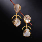 Baroque Pearl Earrings for Her