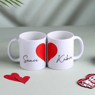 Personalised Ceramic Couple Mug