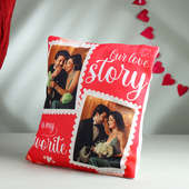 Xoxo Custom Cushion - Valentine Gift