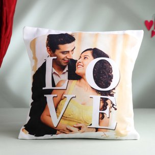 Valentine's Personalised Love Cushion