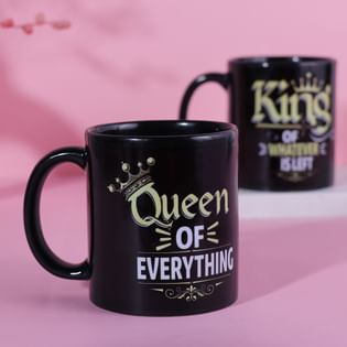 Raja Rani Ceramic Mug - Best Gift for Valentine