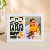 Best Dad Ever Personalised Photo Frame 