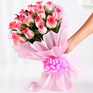 Roseate Elegance Bouquet