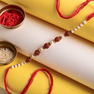 Rudraksh Rakhi - Send Rakhi to USA
