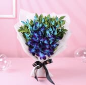 5 Blue Vanda Orchid Jute