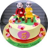 Motu patlu cake for kids birthday