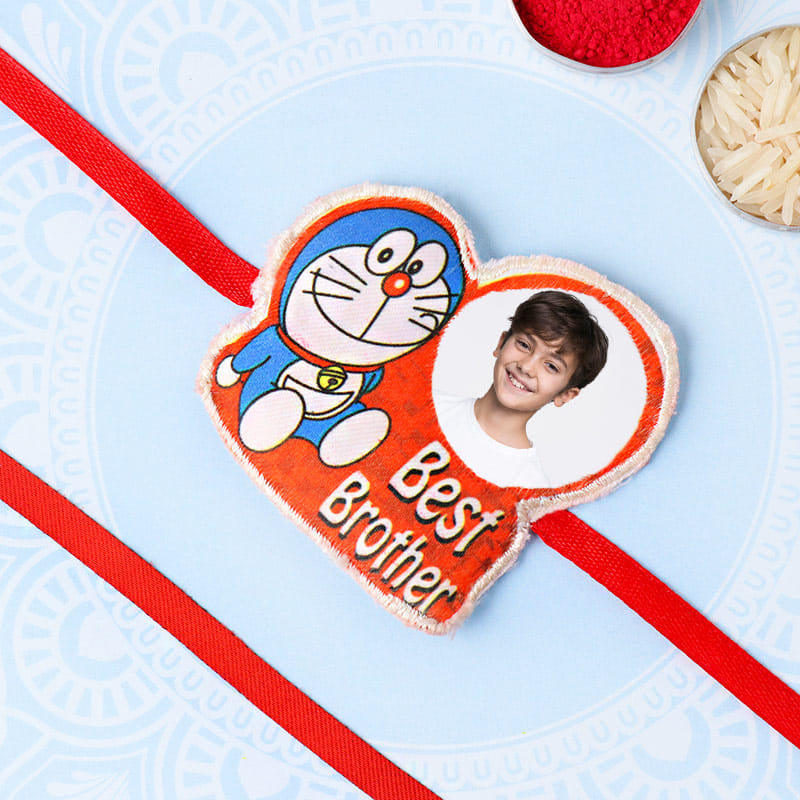 Send One Doraemon Personalised Rakhi Online in India