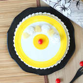 Peoples Pineapple Cake with Top View