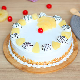 Pineapple Cake | Order Fresh Pineapple Cake Online | Free Delivery in ...