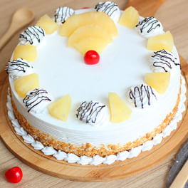 Pineapple Cake | Order Fresh Pineapple Cake Online | Free Delivery in ...