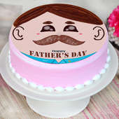 Moustache cake - Special Fathers Day Cake