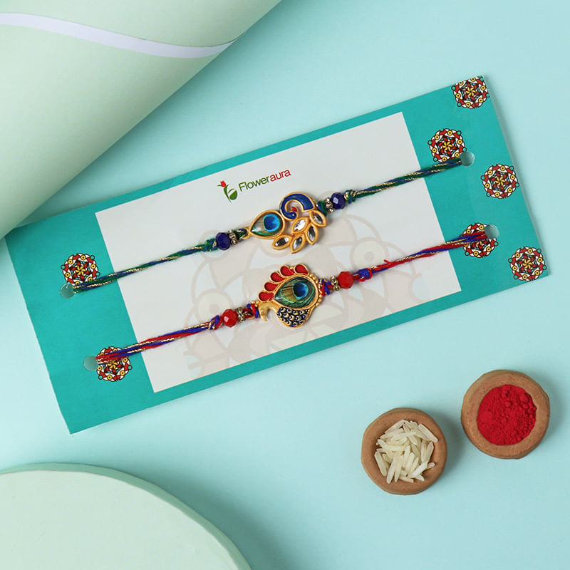 Mor Morni Designer Rakhis