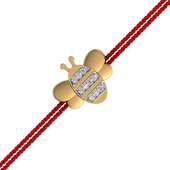 Buzzy Bee Gold N Diamond Rakhi