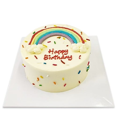 Classic Rainbow Layer Cake