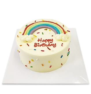 Classic Rainbow Layer Cake