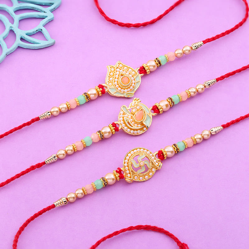 Power Charm Rakhis With Mewa Bites