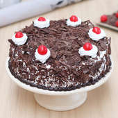 Zestful Black Forest Cake For Mothers Day