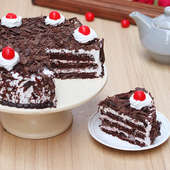 Zestful Black Forest Cake For Mothers Day Online