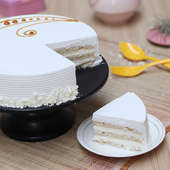 Slice View Vanila Cake Online