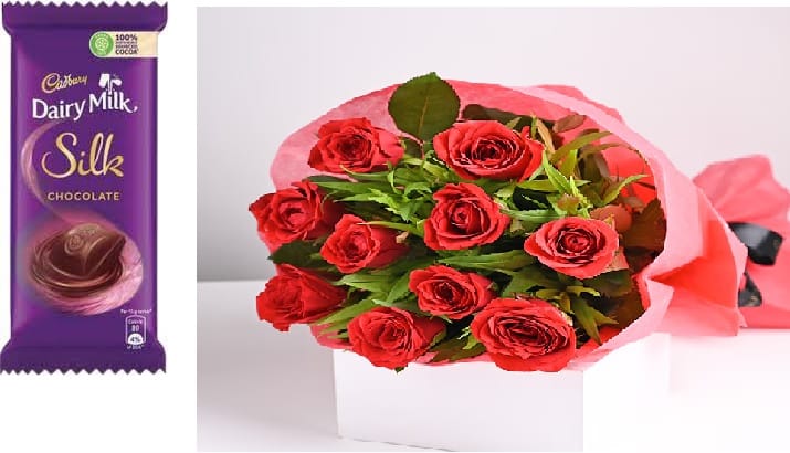 Rose And Chocolate Combo
