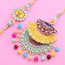 Multicoloured Bhaiya Bhabhi Rakhi Set