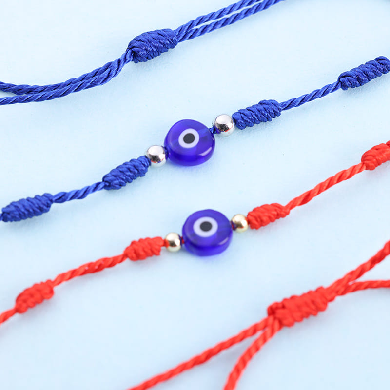 7 Knot Evil Eye Protection Bracelet