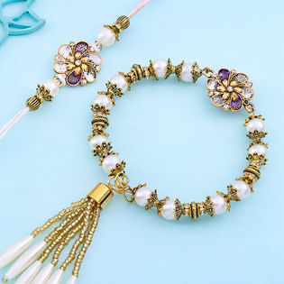 Regal Bloom Rakhis For Bhaiya Bhabhi-AUS