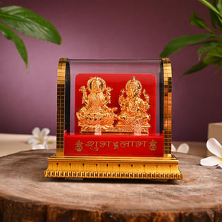 Shubh Labh Ganesha Laxmi Idol