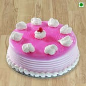 Fresh Strawberry Eggless Cake Delivery