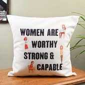 Strong Women Cushion