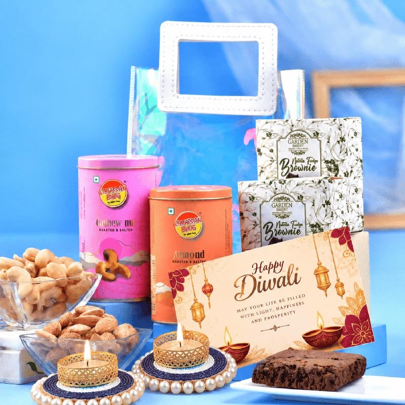Festive Bites N Glow Diwali Hamper