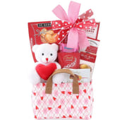Sweet Love Basket For Valentines Day