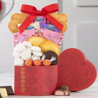 Heartfelt Valentine Heart Basket