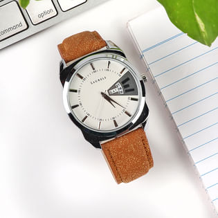 The Tan Brown Watch- Best Gift for Father