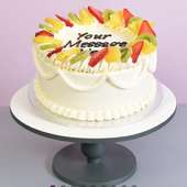 Classic Fruit  Crowned Cake